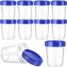 Load image into Gallery viewer, 10PCS 4oz/120ml Reusable Food Grade PP Salad Sauce Container with Lids Leakproof Camping Hiking Picnic Outdoor Sauce Dispenser
