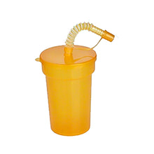 Load image into Gallery viewer, Rainbow Color Straw Cups Reusable Spill-Proof Drinking Cups with Lids and Straws for Birthday Party Xmas Juice Mug Water Bottle
