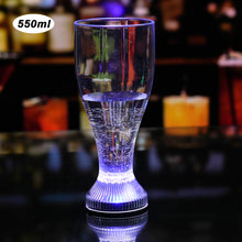 Load image into Gallery viewer, 185-550ml Flashing Cup Wine Beer Whisky Mug Water Induction Cola Drinking Cup LED Automatic Glowing Cup Party Decorative Supplies
