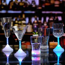 Load image into Gallery viewer, 185-550ml Flashing Cup Wine Beer Whisky Mug Water Induction Cola Drinking Cup LED Automatic Glowing Cup Party Decorative Supplies
