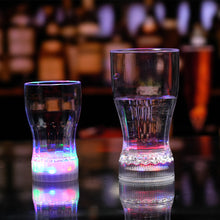 Load image into Gallery viewer, 185-550ml Flashing Cup Wine Beer Whisky Mug Water Induction Cola Drinking Cup LED Automatic Glowing Cup Party Decorative Supplies
