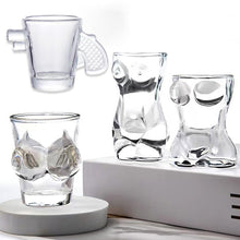 Load image into Gallery viewer, Creative Body Shape Glass Cup Whiskey Glasses Wine Shot Glass Cup Sexy Lady Men Body Shape Chest Beer Cup for Vodka Whiskey Beer
