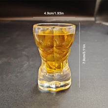 Load image into Gallery viewer, Creative Body Shape Glass Cup Whiskey Glasses Wine Shot Glass Cup Sexy Lady Men Body Shape Chest Beer Cup for Vodka Whiskey Beer
