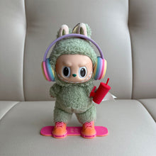 Load image into Gallery viewer, For 17cm Labubu Dolls Snowboard Cute Plastic Skiing Board for Dolls Macaron Dolls Toy Glasses Accessories
