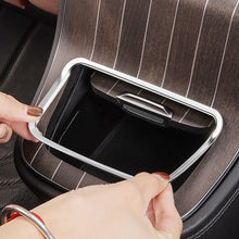 Load image into Gallery viewer, Car Center Console Trim Rear Storage Box Protector Chrome Plated Edge Guard Anti-Scratch Interior Accessories Decor for Mercedes-Benz E-Class E300L/E260L 2024-2025
