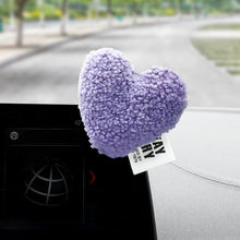 Load image into Gallery viewer, Plush Heart Car Body Rear Interior Decoration Motorcycle Electric Bike Rear Accessories For Girl Women
