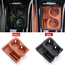 Load image into Gallery viewer, Car Silicone Cup Holder Insert Non-Slip Anti-Rattle Mat Custom Accessories Interior Decor Fit for Mercedes-Benz C-Class GLC300L/C260L/C200L/E-Class
