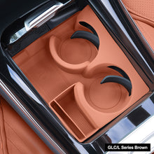 Load image into Gallery viewer, Car Silicone Cup Holder Insert Non-Slip Anti-Rattle Mat Custom Accessories Interior Decor Fit for Mercedes-Benz C-Class GLC300L/C260L/C200L/E-Class
