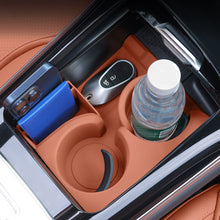 Load image into Gallery viewer, Car Silicone Cup Holder Insert Non-Slip Anti-Rattle Mat Custom Accessories Interior Decor Fit for Mercedes-Benz C-Class GLC300L/C260L/C200L/E-Class
