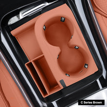 Load image into Gallery viewer, Car Silicone Cup Holder Insert Non-Slip Anti-Rattle Mat Custom Accessories Interior Decor Fit for Mercedes-Benz C-Class GLC300L/C260L/C200L/E-Class
