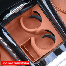 Load image into Gallery viewer, Car Silicone Cup Holder Insert Non-Slip Anti-Rattle Mat Custom Accessories Interior Decor Fit for Mercedes-Benz C-Class GLC300L/C260L/C200L/E-Class
