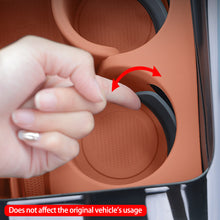 Load image into Gallery viewer, Car Silicone Cup Holder Insert Non-Slip Anti-Rattle Mat Custom Accessories Interior Decor Fit for Mercedes-Benz C-Class GLC300L/C260L/C200L/E-Class
