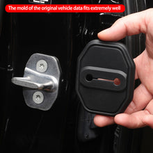 Load image into Gallery viewer, 4Pcs Car Door Lock Cover Shock-Absorption Protection Cap for Mercedes-Benz E/C/A-Class EQA/GLC/GLB/E300L Anti-Rust Accessories
