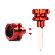 Load image into Gallery viewer, Universal Motorcycle Key Head for Modification Key Replacement Motorcycle &amp; E-Bike Accessories Durable Aluminum Alloy
