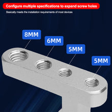 Load image into Gallery viewer, Multi-Function Motorcycle Handlebar Extension Mount Phone GPS Holder Clamp-on Steering Stem Stand Accessory
