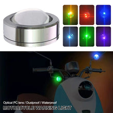 Load image into Gallery viewer, Universal 5 LED Lens Motorcycle Warning Light for E-Bike Bicycle Anti-Collision Tail Light with Flash Mode Waterproof Safety Light
