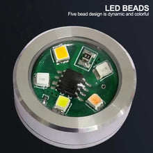 Load image into Gallery viewer, Universal 5 LED Lens Motorcycle Warning Light for E-Bike Bicycle Anti-Collision Tail Light with Flash Mode Waterproof Safety Light
