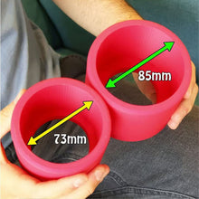 Load image into Gallery viewer, 3D Printed Sofa Cushion Holder Sofa Gap Organizer Anti-Spill Stable Drink/Snack/Phone/Remote Holder Creative TV Movie Lovers Gift Design
