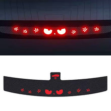 Load image into Gallery viewer, Car High Mounted Taillight Brake Lamp Car Brake Projection Board PVC Soft Decal Top Tail Light Emblem Stickers For Tesla Model 3 Highland
