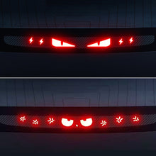 Load image into Gallery viewer, Car High Mounted Taillight Brake Lamp Car Brake Projection Board PVC Soft Decal Top Tail Light Emblem Stickers For Tesla Model 3 Highland
