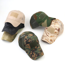 Load image into Gallery viewer, Breathable Camouflage Outdoor Baseball Cap Summer Sun Hats Baseball Caps Fishing Hat For Camouflage Hiking Hat Trucker
