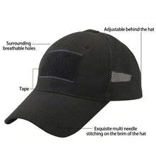 Load image into Gallery viewer, Breathable Camouflage Outdoor Baseball Cap Summer Sun Hats Baseball Caps Fishing Hat For Camouflage Hiking Hat Trucker

