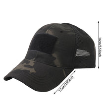 Load image into Gallery viewer, Breathable Camouflage Outdoor Baseball Cap Summer Sun Hats Baseball Caps Fishing Hat For Camouflage Hiking Hat Trucker
