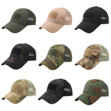 Load image into Gallery viewer, Breathable Camouflage Outdoor Baseball Cap Summer Sun Hats Baseball Caps Fishing Hat For Camouflage Hiking Hat Trucker
