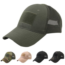 Load image into Gallery viewer, Breathable Camouflage Outdoor Baseball Cap Summer Sun Hats Baseball Caps Fishing Hat For Camouflage Hiking Hat Trucker
