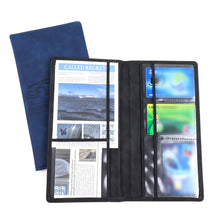 Load image into Gallery viewer, Multi-purpose Car Leather Documents License Credit Card Holder Men Driving License Cover Auto Registration Insurance Holder Storage Bag
