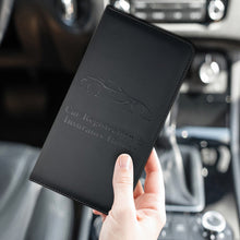 Load image into Gallery viewer, Multi-purpose Car Leather Documents License Credit Card Holder Men Driving License Cover Auto Registration Insurance Holder Storage Bag
