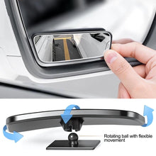 Load image into Gallery viewer, 2Pcs 360 Degree Adjustable Car Wide-angle Blind Spot Mirror Square Frame Convex Clear Rearview Auxiliary Mirror Driving Safety
