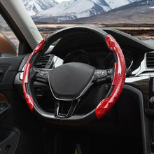 Load image into Gallery viewer, Universal Car Carbon Fiber Steering Wheel Cover Gear Cover Ultra-thin Sweat-absorbing Anti Slip Special Steering Wheel
