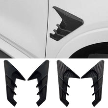 Load image into Gallery viewer, Universal 2Pcs Car Windshield Side Spoiler Rear Wing Trim Side Vents Decoration General Window Louvers Exterior Decor Stickers
