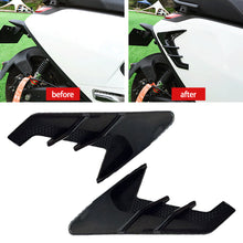 Load image into Gallery viewer, Universal 2Pcs Car Windshield Side Spoiler Rear Wing Trim Side Vents Decoration General Window Louvers Exterior Decor Stickers

