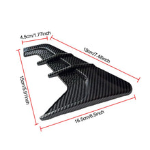 Load image into Gallery viewer, Universal 2Pcs Car Windshield Side Spoiler Rear Wing Trim Side Vents Decoration General Window Louvers Exterior Decor Stickers

