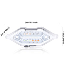 Load image into Gallery viewer, Mortorcycle LED Solar Power Warning Light Anti-rear Strobe Light Night Ride Tail Light for Motorcycle Car Electric Vehicle Bicycle
