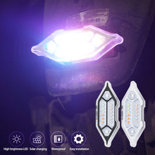 Load image into Gallery viewer, Mortorcycle LED Solar Power Warning Light Anti-rear Strobe Light Night Ride Tail Light for Motorcycle Car Electric Vehicle Bicycle
