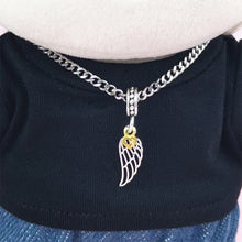 Load image into Gallery viewer, For 17cm Labubu Doll Necklace Fashion Clothing Metal Necklace with Pendant Choker Mini Cute Doll Fashion Accessories
