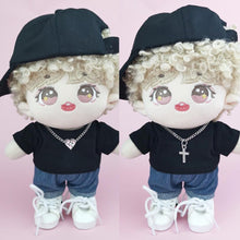 Load image into Gallery viewer, For 17cm Labubu Doll Necklace Fashion Clothing Metal Necklace with Pendant Choker Mini Cute Doll Fashion Accessories
