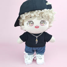 Load image into Gallery viewer, For 17cm Labubu Doll Necklace Fashion Clothing Metal Necklace with Pendant Choker Mini Cute Doll Fashion Accessories
