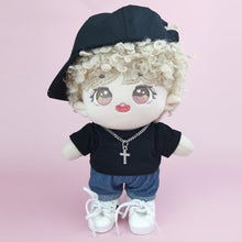 Load image into Gallery viewer, For 17cm Labubu Doll Necklace Fashion Clothing Metal Necklace with Pendant Choker Mini Cute Doll Fashion Accessories
