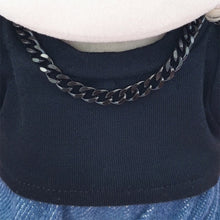 Load image into Gallery viewer, For 17cm Labubu Doll Necklace Fashion Clothing Metal Necklace with Pendant Choker Mini Cute Doll Fashion Accessories

