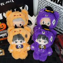 Load image into Gallery viewer, Miniature Halloween Doll Costume for 17cm Labubu Doll Jumpsuit Cute DIY Doll Clothes Lovely Outfit Gifts for Girls Friends
