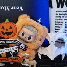 Load image into Gallery viewer, Miniature Halloween Doll Costume for 17cm Labubu Doll Jumpsuit Cute DIY Doll Clothes Lovely Outfit Gifts for Girls Friends
