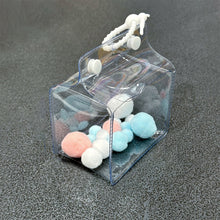 Load image into Gallery viewer, 1PC Protective Acrylic Storage Case For Crybaby Plush Dolls Display Bag No Doll Transparent Portable Cable Organizer Box
