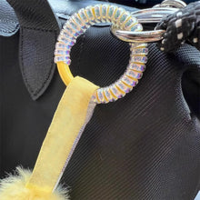 Load image into Gallery viewer, Silicone Rope for Labubu Anti Drop Buckle Keychain Protection Ring Transparent Winding Fixed Anti Drop 8 Kinds Optional
