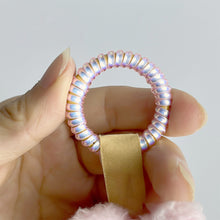 Load image into Gallery viewer, Silicone Rope for Labubu Anti Drop Buckle Keychain Protection Ring Transparent Winding Fixed Anti Drop 8 Kinds Optional

