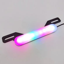Load image into Gallery viewer, 12V Colorful LED Motorcycle Rear Lights License Plate Warning Flashing Brake Light Motorbike Stop Turn Signal Direction Indicator Blinker ATV Tail Light
