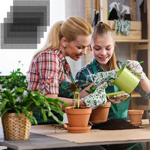 Load image into Gallery viewer, 50 Pieces Round Plant Pot Drainage Mesh Mat Reusable Bottom Grid for Flower Pots Prevents Root Rot Gardening Supplies

